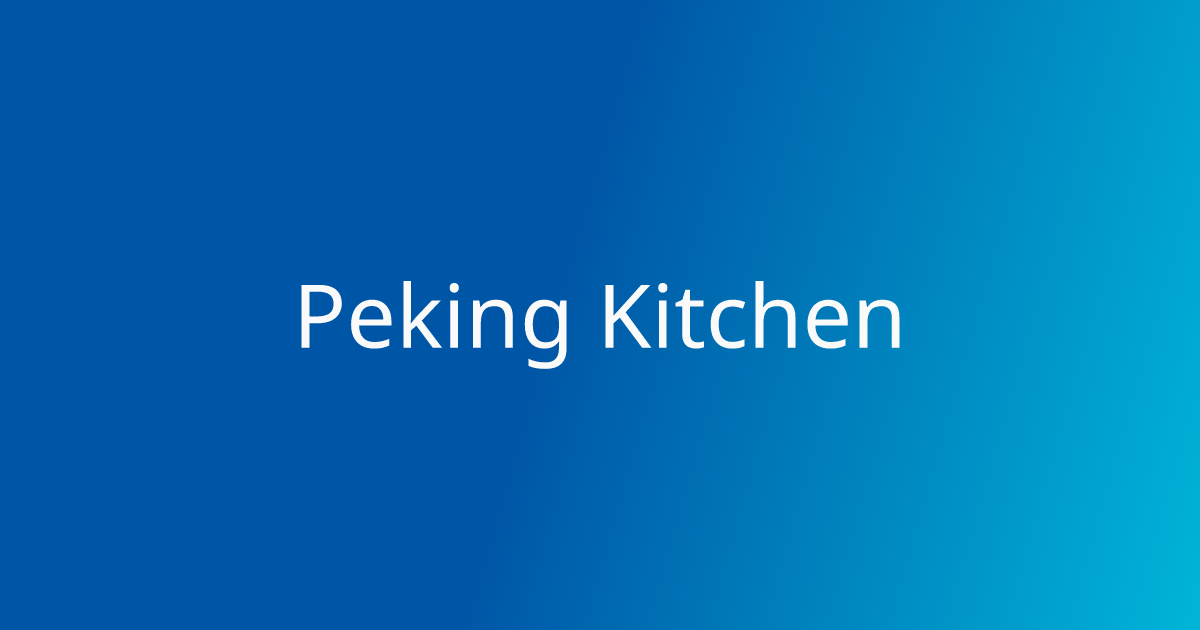 Best Chinese in Brooklyn, NY | Peking Kitchen | Order Online